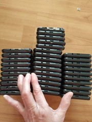 Lot of 35 Cloud Mobile Stratus C7 16GB Smartphone Black For parts
