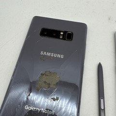 LOT OF 2 Samsung Galaxy Note8 SM-N950U1 6.3″ Cracked & Bad Battery (B12:3)