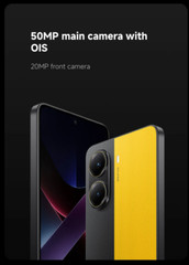 Xiaomi POCO X7 PRO 5G Yellow – 8GB RAM – 256GB ROM – Unlocked – Global Version