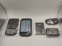 LG 305C TracFone CDMA Cell Phone Black/Gray – Open Box w/ Sealed Battery Rare