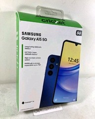 Samsung Galaxy A15 5G 64GB 50MP With $30 Cricket Refill Card – Headset & USB-C
