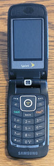 Samsung SPH-M610 – Black ( Sprint ) Very Rare Cellular Flip Phone – Bundled