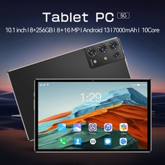 Tablet 8GB+256GB 10.1 Inch Screen 5G Calling 10-Core MTK6797 Processor 128G YMPS