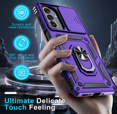 For Samsung Galaxy A26 5G Purple Case Heavy Duty Shockproof Protective Cover