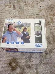 Nokia 7160 Very Rare – For Collectors – No Sim Card + Box + C h a r g e r