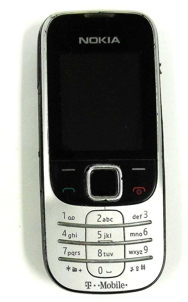 Nokia Classic 2330c-2b / 2330 – Black and Silver ( T-Mobile ) Cellular Phone