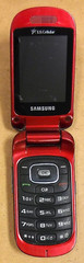 Samsung Chrono 2 II SCH-R270 – Black and Red ( U.S. Cellular ) Very Rare Phone