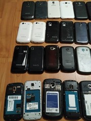 Lot of 34 Mixed model Samsung Galaxy For parts