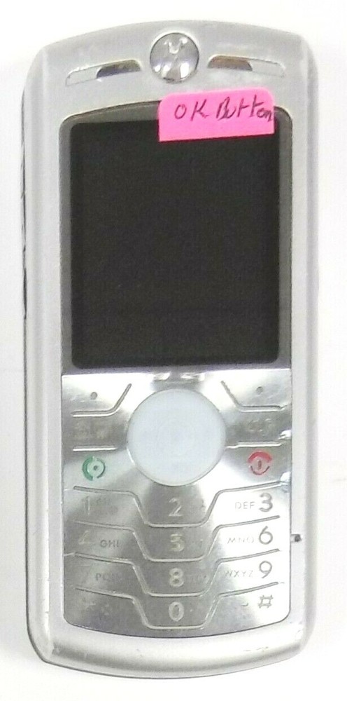 Motorola SLVR / Sliver L7c – Silver ( Verizon ) Rare Cellular Phone – READ