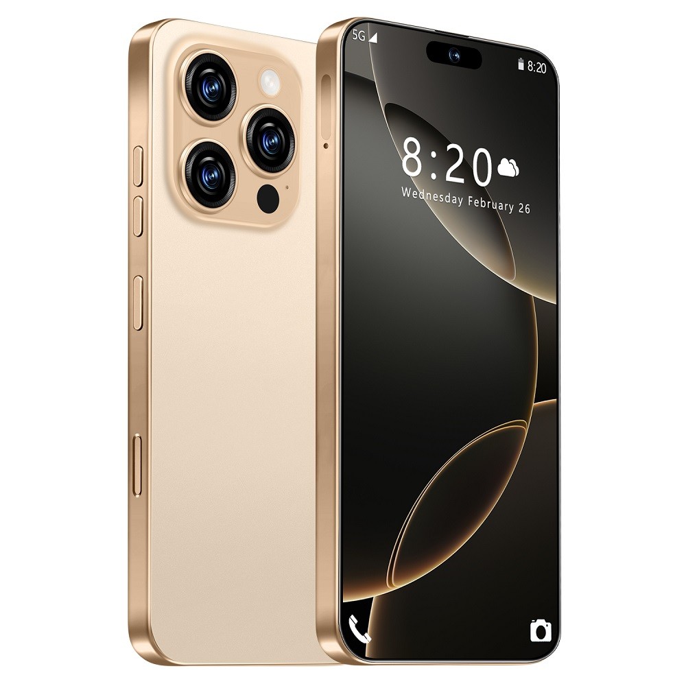 G16 Pro Max 5G Unlocked Cell Phone Android 15 8+256GB Smartphone Dual SIM Mobile