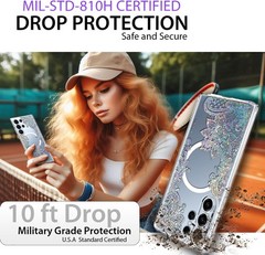 Magnetic Case for Samsung Galaxy S26 Ultra Cute Military Grade Protective Cover