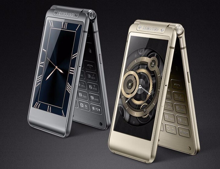 Original Samsung SM-W2017 Android Flip Mobilephone Chinese customized version