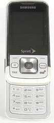 Samsung Seek SPH-M330 – White and Silver ( Sprint ) Rare Cellular Slider Phone