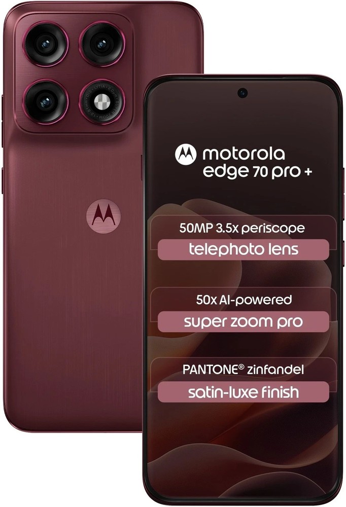 Motorola Moto Edge 70 Pro+ | Factory Unlocked |Dual SIM | Global Version | Sea