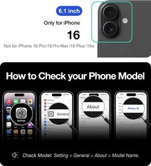 Magnetic for iPhone 16 Case, Detachable Magnetic Wallet with Card Holder, Black