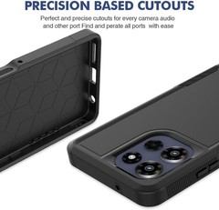for Moto G Power 2026/2025 Case with HD Screen Protector, Heavy Duty Cell Phone