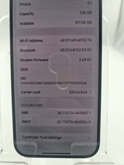 Apple iPhone 15 Pro 128GB Blue Titanium BH 90 FOR PARTS READ
