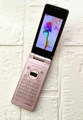 SHARP SH-03A NTT docomo Japanese Flip phone Pink Garakei Keitai kawaii Retro