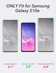 For Samsung Galaxy S10e Case with Screen Protector Full Body Protection Rugged