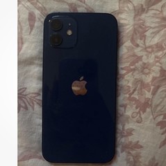 iphone 12 blue. Battery life 86 minor blackout park on screen, fully functioning
