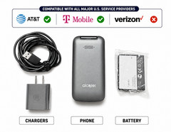Alcatel GO FLIP 3 4052Z – ONLY- AT&T, Tmobile, Metro – 4G LTE Flip Phone