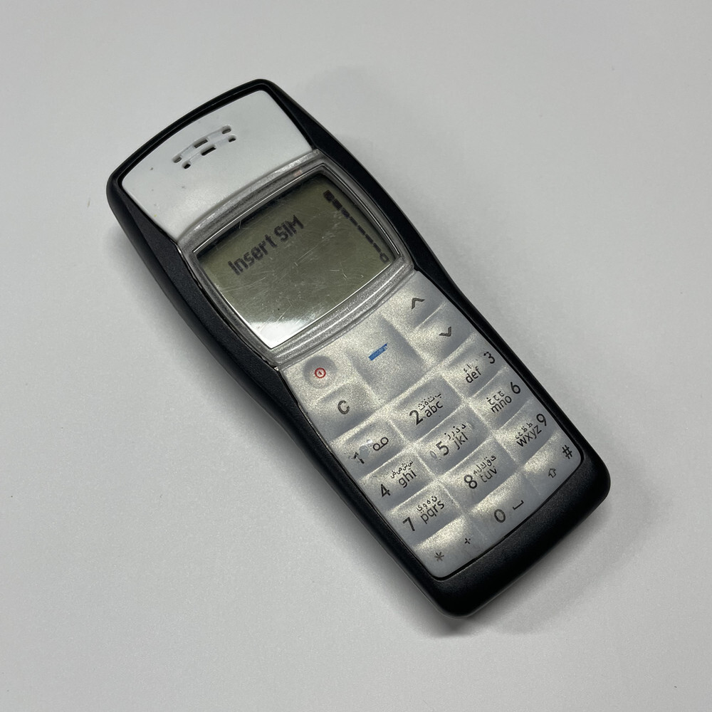 Nokia 1100 Mobile Phone Unlocked GSM900/1800MHz cheap cellphone +1 Year WARRANTY