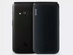 ALT MIVE Style Folder 32GB AT-M120 Black/White 4G LTE WIFI Android Phone