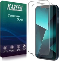 2PCS Screen Protector for iPhone 12 Pro Max 6.7 Inch Tempered Glass Anti-Scratch