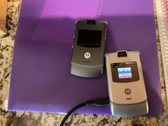 IPhone Model A1332 (Disabled) – Ipod Nano -(2) Moto RAZR Phones -Parts Only
