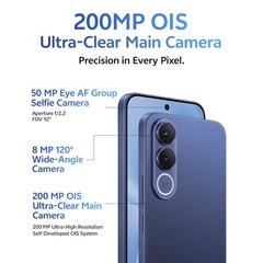 vivo V70 FE 5G (Purple 8GB RAM,256GB )Dimensity 7360-Turbo NFC Unlocked Phone.