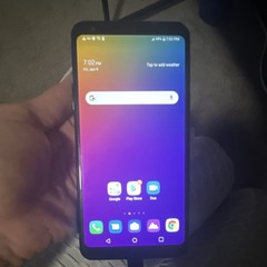 LG Stylo 5 White Smartphone Android Fingerprint Sensor Bluetooth Wi-Fi