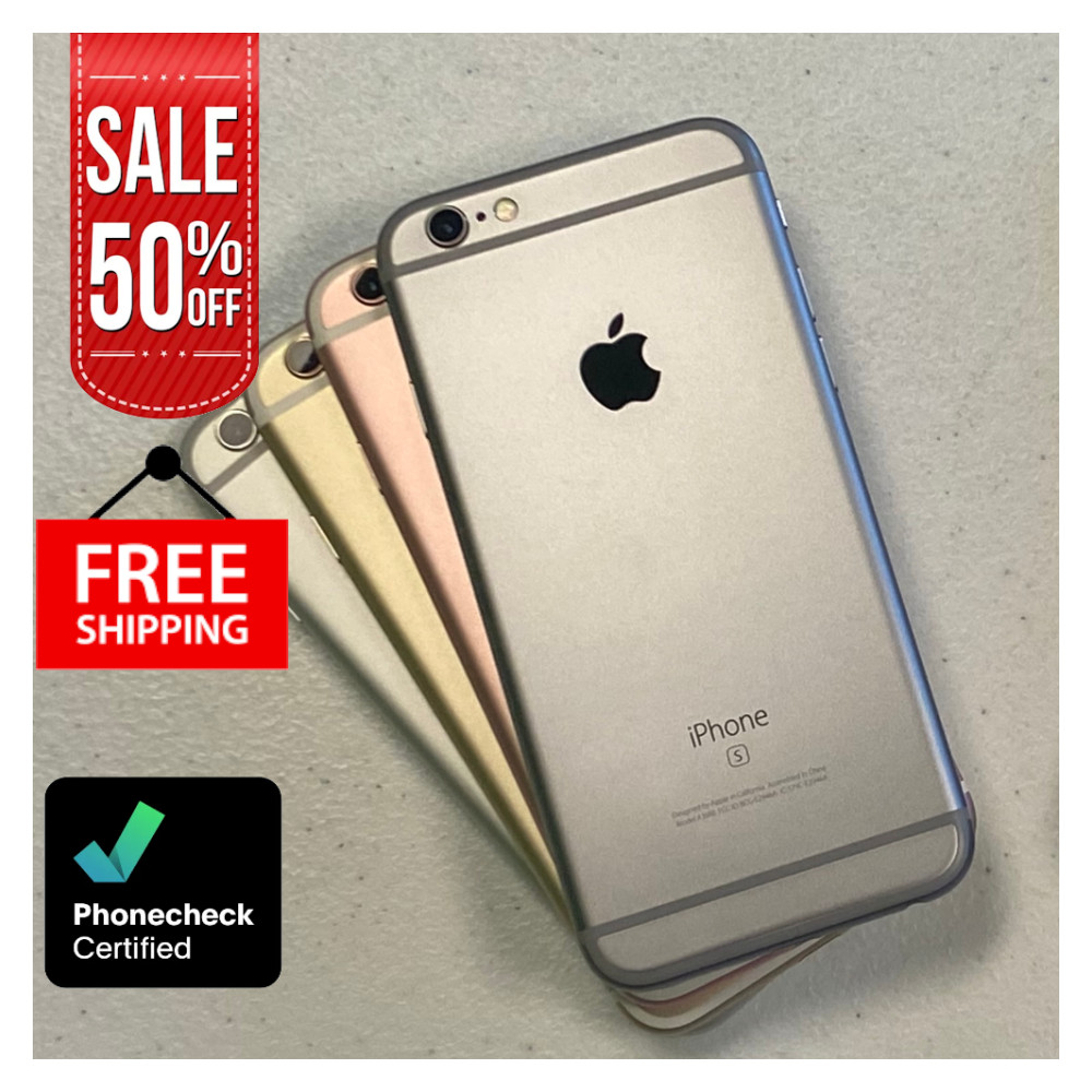 Apple iPhone 6s 16GB 32GB Unlocked Verizon iOS LTE Smartphone Very Good
