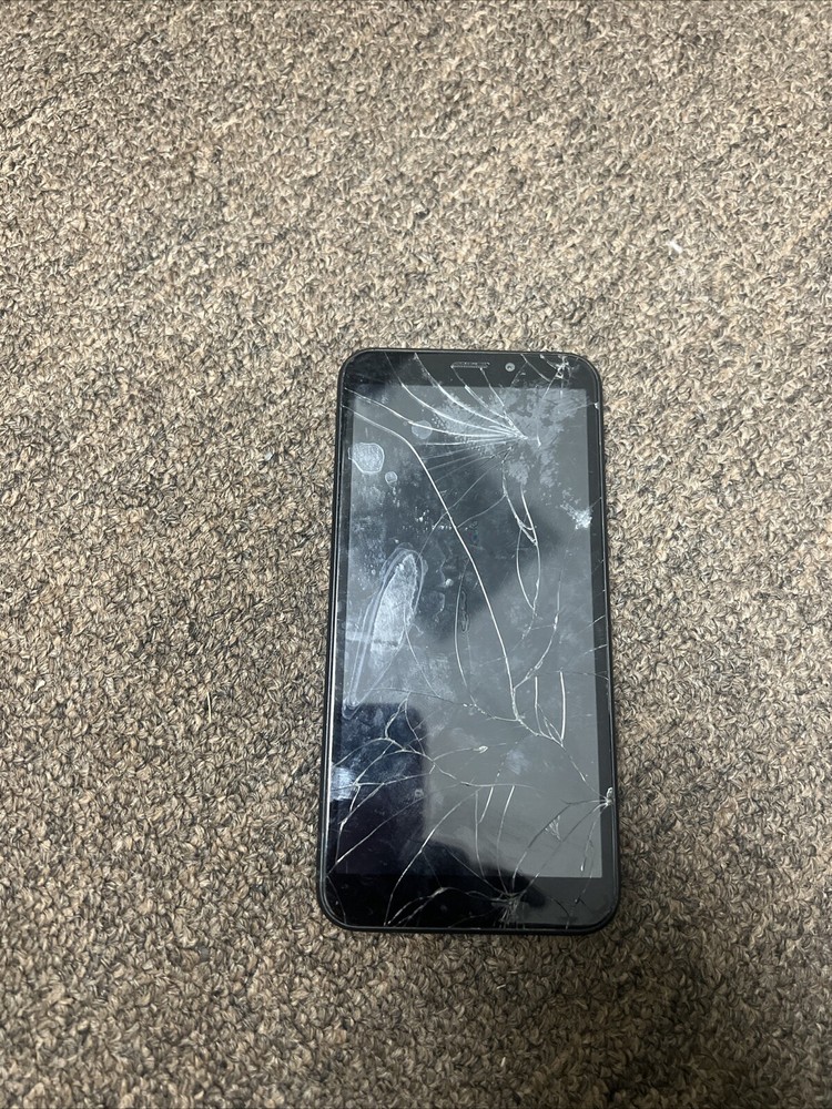 Calypso U319AA Cellphone (Blue 16GB) AT&T CRACKed Screen