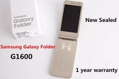 Samsung Galaxy Folder G1600 Dual SIM Unlocked 4G 16GB Android Flip SmartPhone