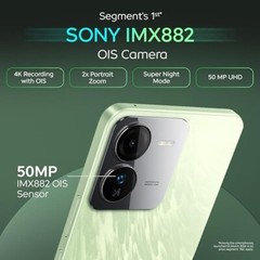 iQOO Z9 5G (Brushed Green, 8GB RAM, 128GB Storage) | Dimensity 7200 5G Processor