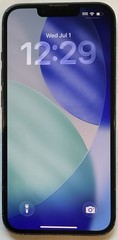 TESTED USED GSM UNLOCKED MIDNIGHT iPhone 13, 256GB A2482 MLAH3LL/A, 88% BATTERY.