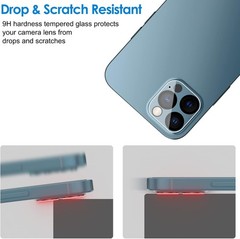 Camera Lens Protector & Privacy Screen Protector for iPhone 12 Pro Max 6.7 Inch