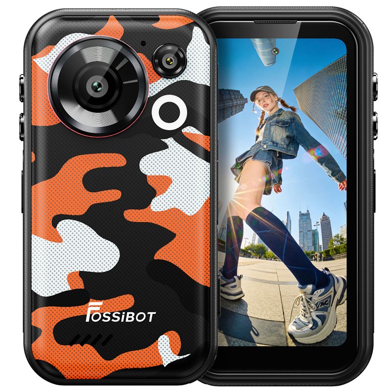 5G MINI Rugged Phone With Action Camera Android 16 Octa Core FOSSiBOT F116 Pro