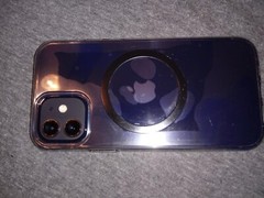 Apple, iPhone 12, Dark Blue with TikTok. Phone Is less than a month old.