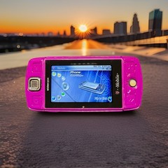 T-Mobile Sidekick LX * RARE PURPLE * !!*. Working