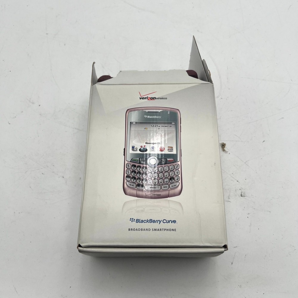 BlackBerry Curve 8330 Verizon Wireless Keypad Smartphone Pink 2.5″ Display 2 MP