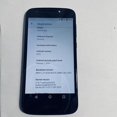 Motorola Moto E5 Play Phone 16 GB Comcast Xfinity Black