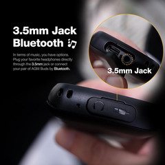 M9 Rugged Feature Phone, 4G Basic Cell Phone, Simple Mobile Phone, Waterproof &