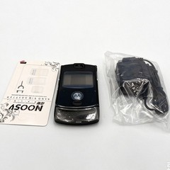 Motorola Razr V3 GSM Quad Band Unlocked Flip Phone Classic Retro Mobile Tested