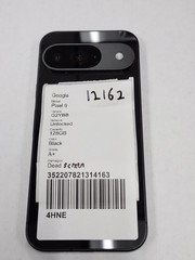 DEFECTIVE – Google Pixel 9 – 128GB – Black – Unlocked – G2YBB – 12162