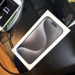 Apple iPhone 15 Pro 256 GB Black Water-Resistant Smartphone iOS A2849 MT3A3LL/A