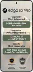 MOTOROLA Moto Edge 60 Pro 5G-Factory Unlocked Dual SIM-16GB 512GB-Pantone Shadow