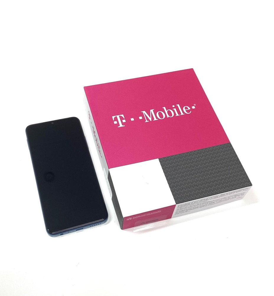 T-MOBILE REVVL 6 5G TMAF025G 64GB T-MOBILE UNLOCKED USED BLUE COLOR