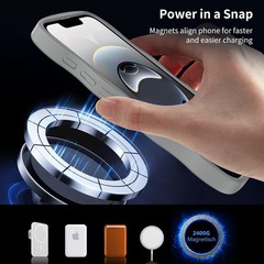iPhone 17e case, iPhone 16e Case, Curly Wave Frame Edge Design Translucent Matte