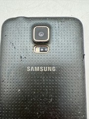 Samsung Galaxy S5 SM-G900T 16GB T-Mobile GSM Android-Used Good Sticky Back Covr